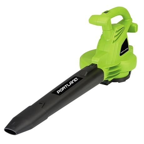 Portland 12 Amp 3-in-1 Blower Vac Mulcher 62337 w/ Box