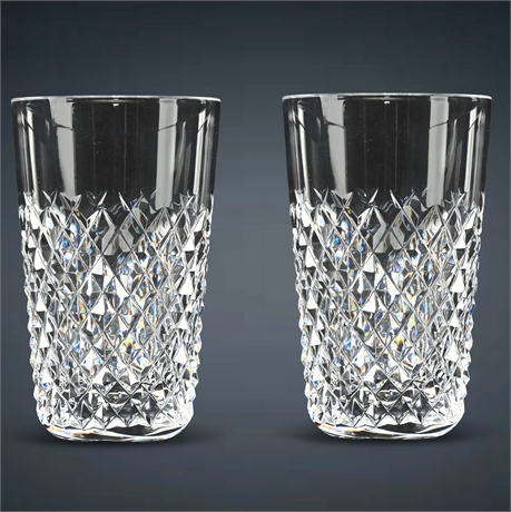 Pair Waterford Crystal "Alana" Tumblers