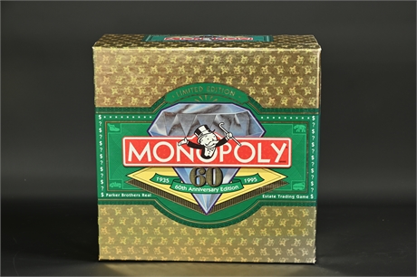 New Monopoly Limited Edition 60th Anniversary Edition