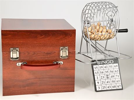 Bingo Game in Carrying Box