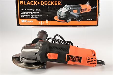 4 1/2 Inch Angle Grinder by Black and Decker