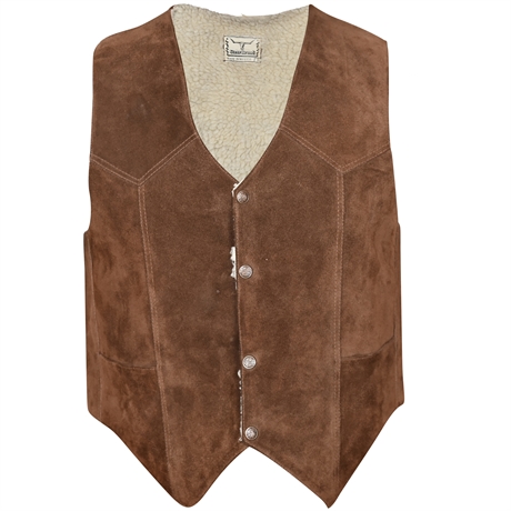 Steer Brand® Suede Vest