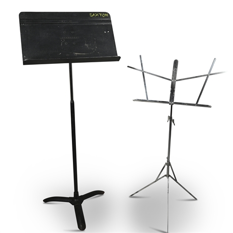 Pair Music Stands