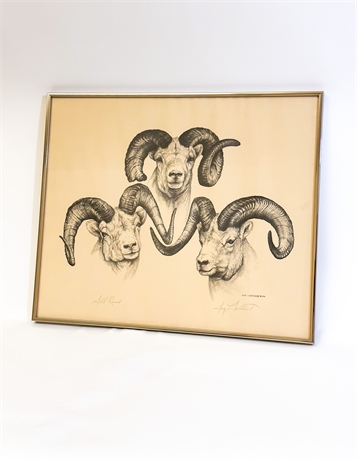 Doug Lindstrand Framed Print with Signature