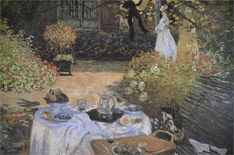 Monet "Le Dejeuner"