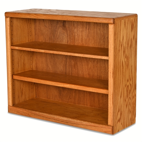 36" Oak Bookcase
