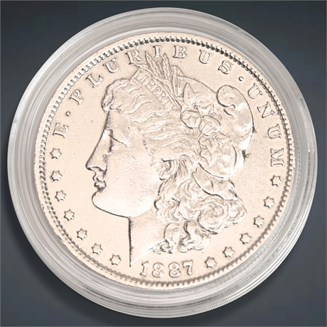 1887 Morgan Silver Dollar - New Orleans Mint