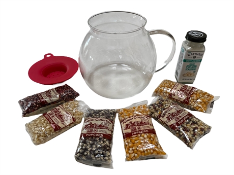 Microwavable Popcorn Bowl