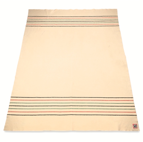 Pendleton Yellowstone Park Blanket — 100% Virgin Wool, 82" x 66.5", Red Label