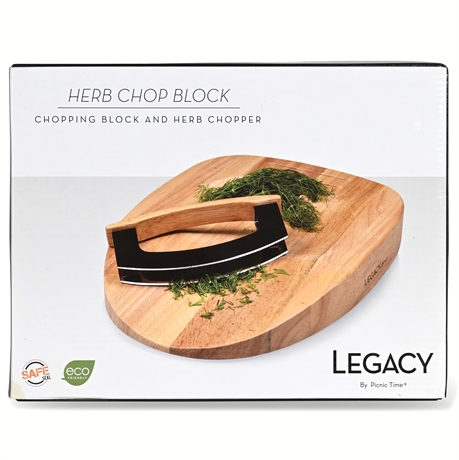 Legacy Herb Chop Block and Herb Chopper