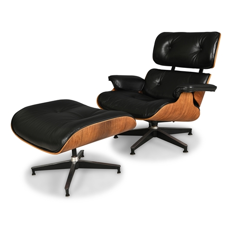 Eames for Herman Miller 670 Lounge Chair & Ottoman — Rosewood