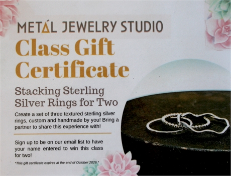 💫 'Jewelry-Making Experience for Two'