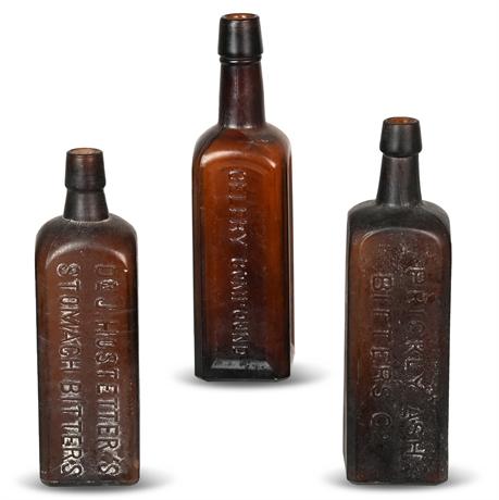 Antique Bitters Bottles