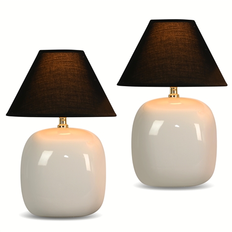 Pair Vintage Furio Contemporary Table Lamps