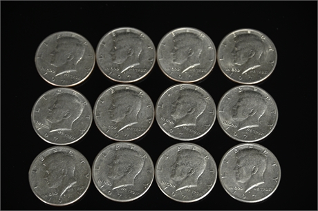 1971 Kennedy Half Dollars
