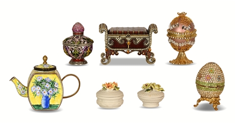 Collection of Trinket Boxes