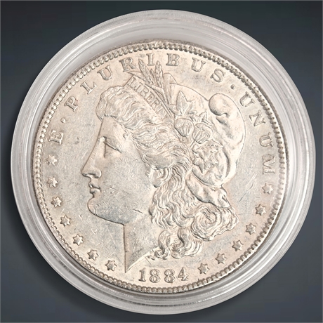 1884 Morgan Silver Dollar