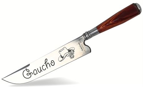 Vintage Brazilian Gaucho Engraved Knife