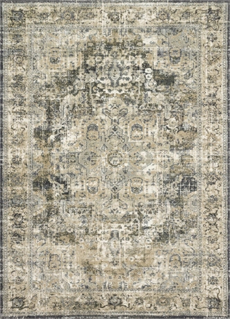 James Collection by Magnolia Home Natural/Fog Rug