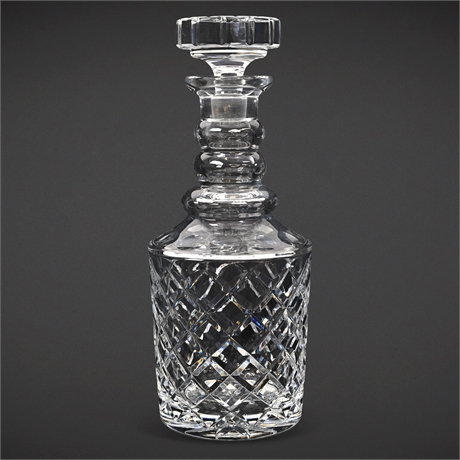 Crystal Decanter with Stopper — 11", 4 lbs