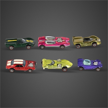 1960s Mattel Hot Wheels Redline — Beatnik Bandit, Splittin' Image, Twin Mill+++