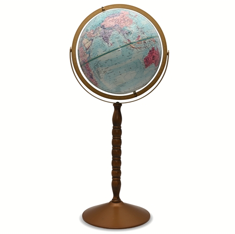 Vintage Replogle World Nation Series Globe