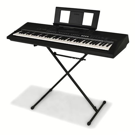 Yamaha PSR-EW410 76-Key Portable Keyboard — Tested, Fully Functional