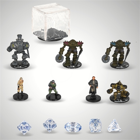 WizKids & Warcraft Miniature Lot - Gelatinous Cube, Blade Golems and More!