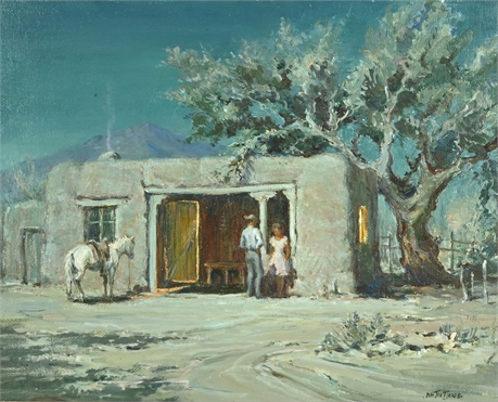 Madge Tietjens 'Moonlight Adobe'