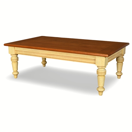 50" Country French Cocktail Table