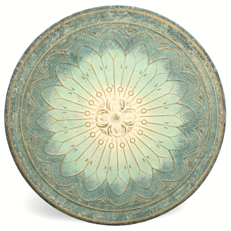 34.5" Wall Floral Motif Medallion