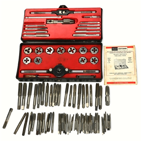 Sears Craftsman® Kromedge® Tap & Hexagon Die Set