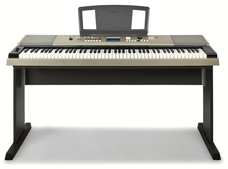 Yamaha YPG-535 Portable Grand Keyboard with Stand, Bench, and Accessories