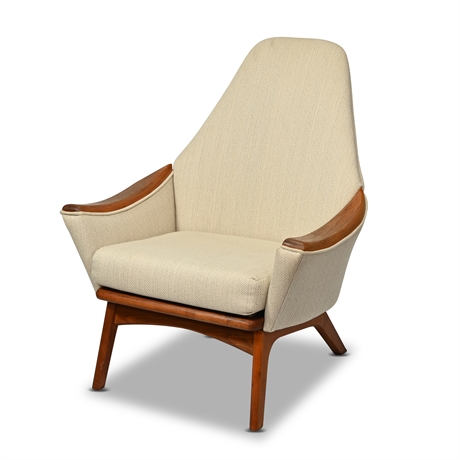 Adrian Pearsall Mid-Century Walnut Lounge Chair