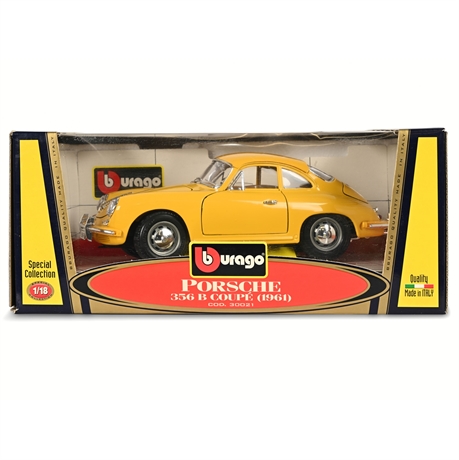 Bburago 1:18 Porsche 356 B Coupé (1961) – Special Collection
