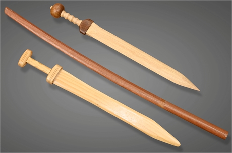 Wood Swords & Katanas