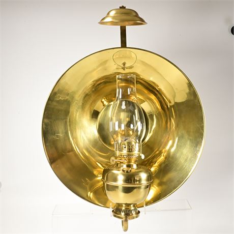 Antique Oil Lamp Sconce