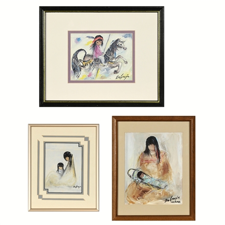 Ted DeGrazia Framed Art Collection