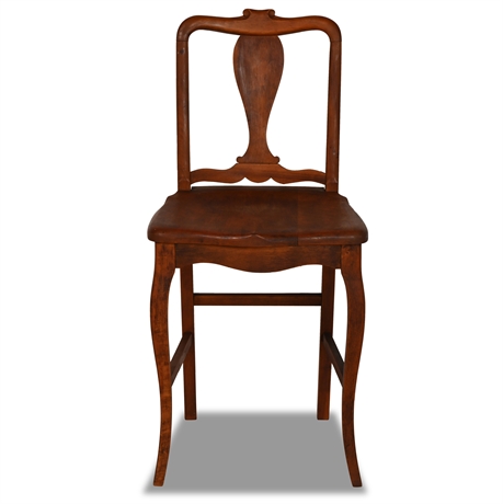Antique Mahogany Side Chair by Conant Ball & Company