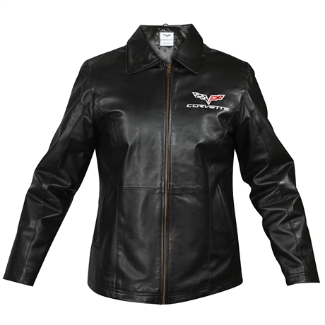 Ladies Leather Corvette Jacket