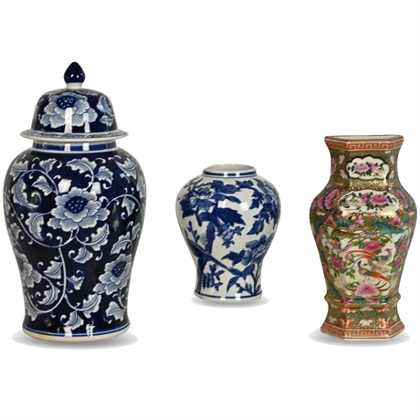 Decorative Asian Vases
