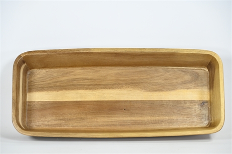 Acacia Wood Bowl/Centerpiece Bowl