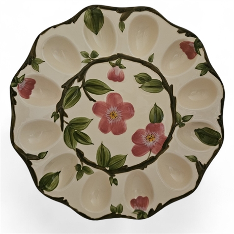 Franciscan Desert Rose Deviled Egg Tray