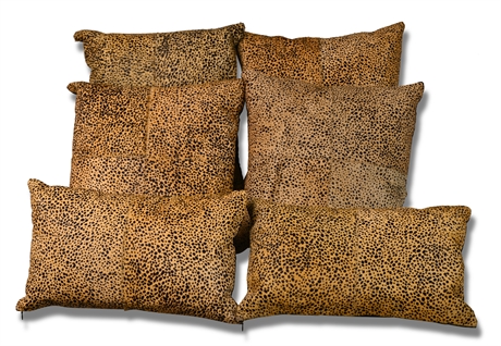 Ballard Cheetah Hair on Hide Decorative Pillows