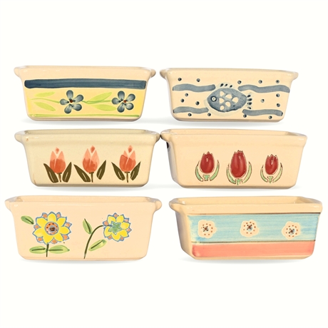 Garden Ridge Stoneware Mini Loaf Pans