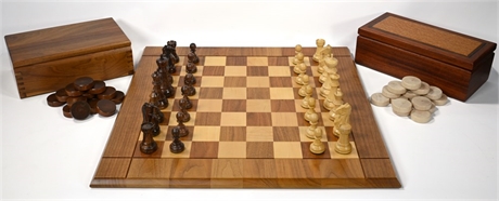 Drueke Chess & Checkers Set