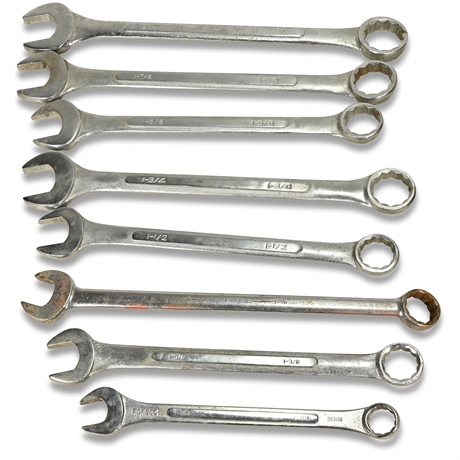 (8) Armstrong Wrenches (1-1/16" To 2")