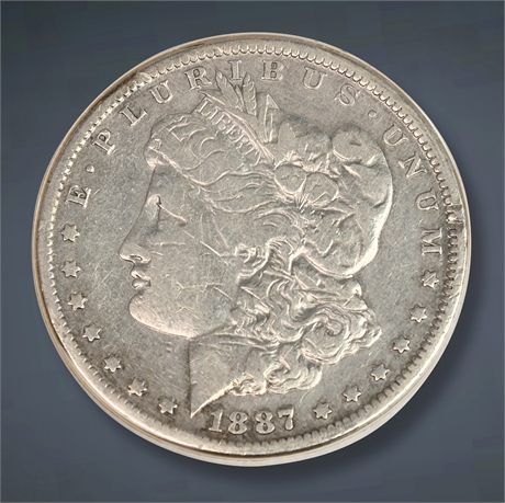1887 Morgan Silver Dollar - New Orleans Mint
