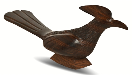 Roadrunner Ironwood Sculpture