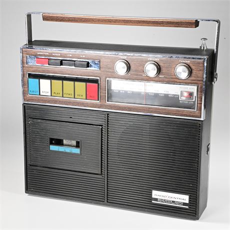 Vintage Longines Symphonette AM/FM Cassette Radio